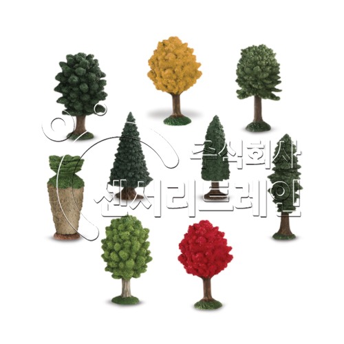 다양한 나무의 종류들