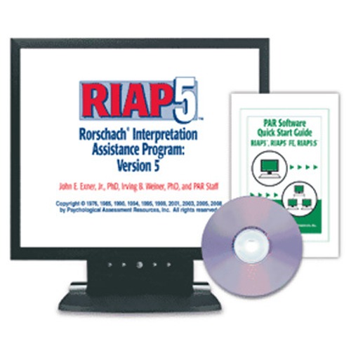 [RIAP5™]Rorschach® Interpretation Assistance Program: Version 5 로샤통역 지원 프로그램 : 버전5