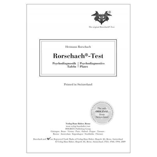 로샤 투사검사 (Rorscharch Psychodiagnosic Test Plates) Original