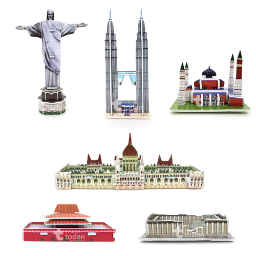 세계 건축 문화재 미니어쳐 모형 DIY (4) - 10인용