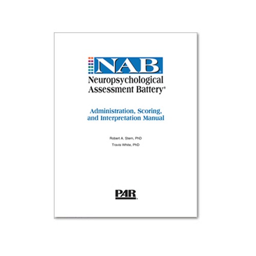 NAB® Neuropsychological Assessment Battery® (옵션선택)