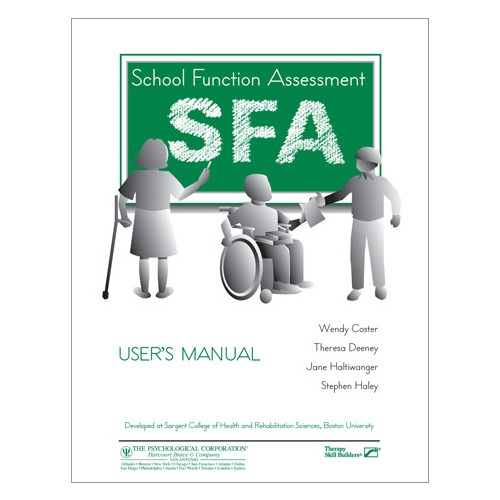 초등학생 인지수행평가검사(School Function Assessment-SFA)  [기관전용구매상품]